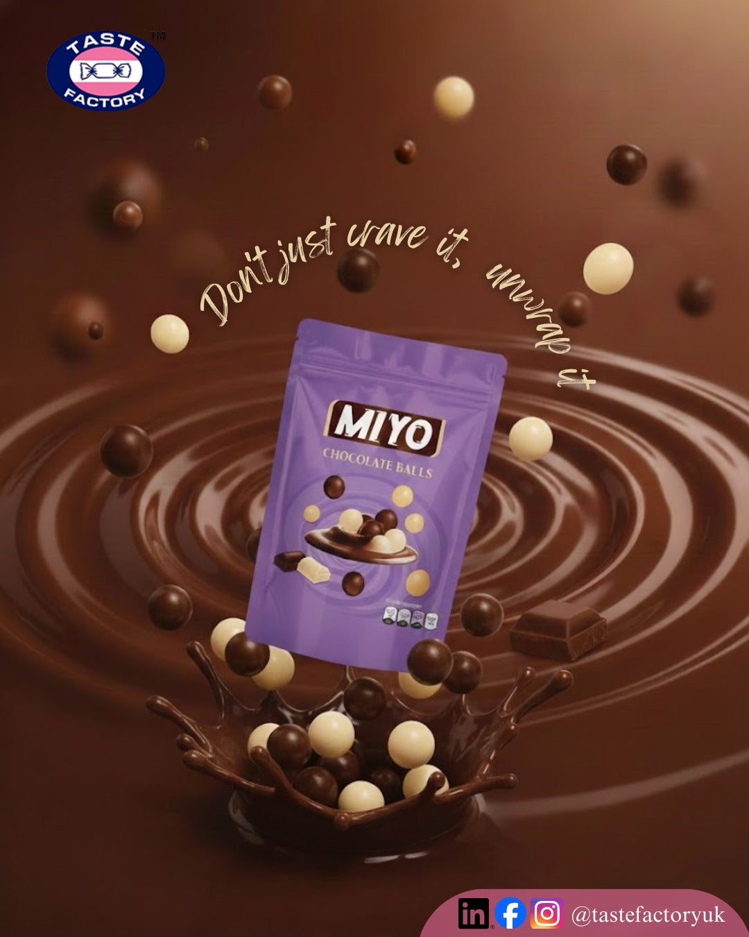 Don’t just crave it… unwrap it