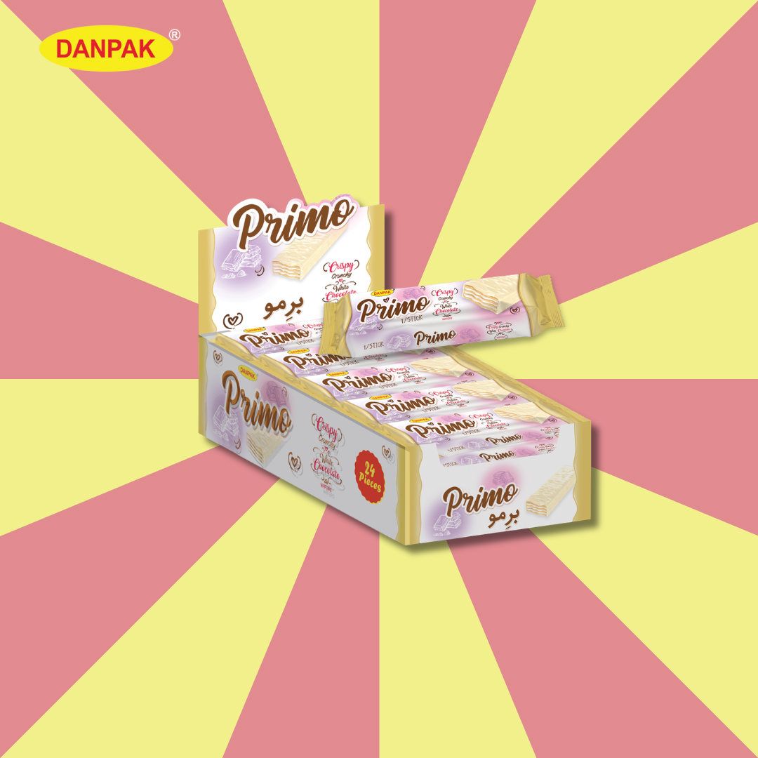 Primo Crispy Crunchy White Chocolate Wafers