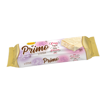 Primo Crispy Crunchy White Chocolate Wafers