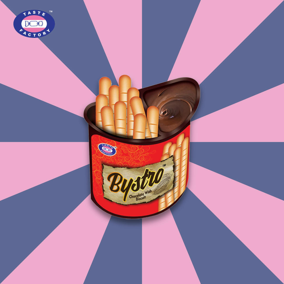 Bystro Chocolate Dip Biscuit Sticks